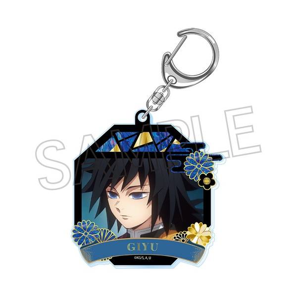 鬼滅の刃 螺鈿風シリーズ アクリルキーホルダー Vol.4 不死川玄弥