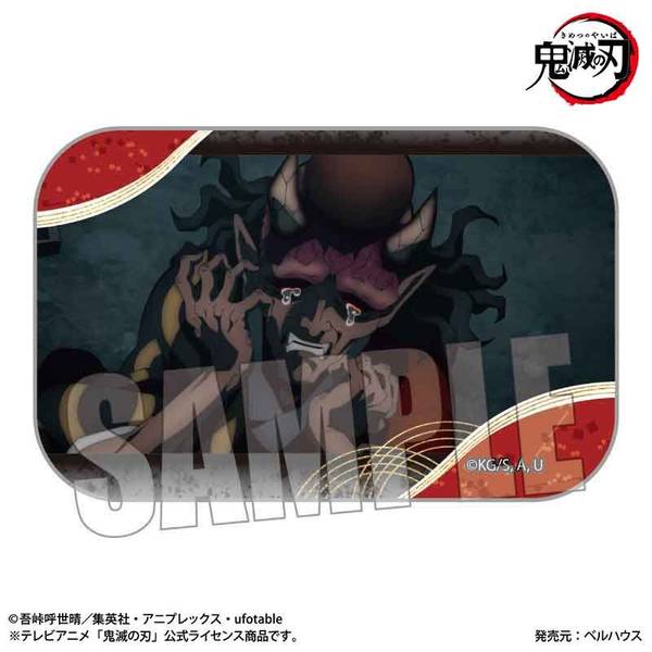アニメ「鬼滅の刃」刀鍛冶の里編 メモリーズスクエア缶バッジ 鬼ver