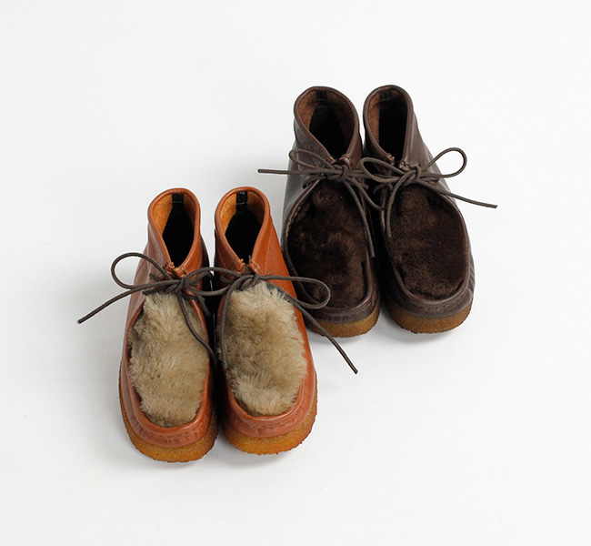 HTS UPPER SHEEPSKIN HIGH-CUT WALLABEE アッパーシープスキン