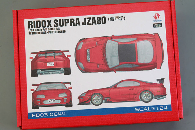 Hobby Design HD03_0644 1/24 RIDOX Supra JZA80（織戸学） Full Kit