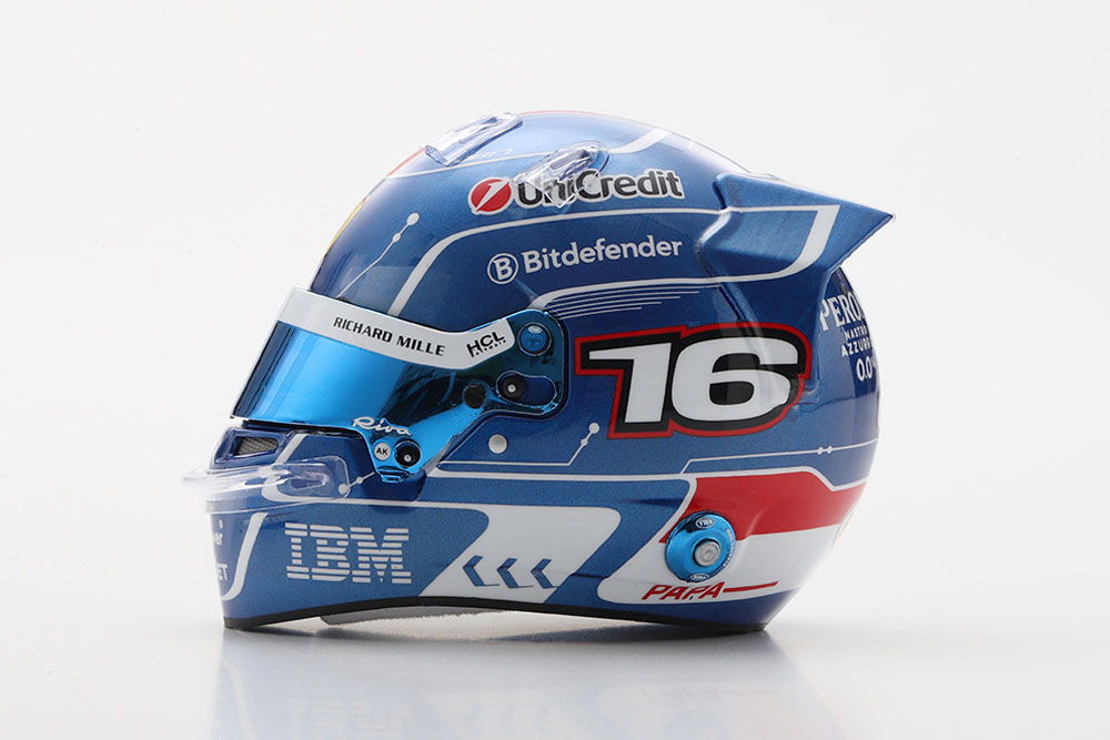 ルックスマート LSHEL014 1/5 ヘルメット シャルル ルクレール