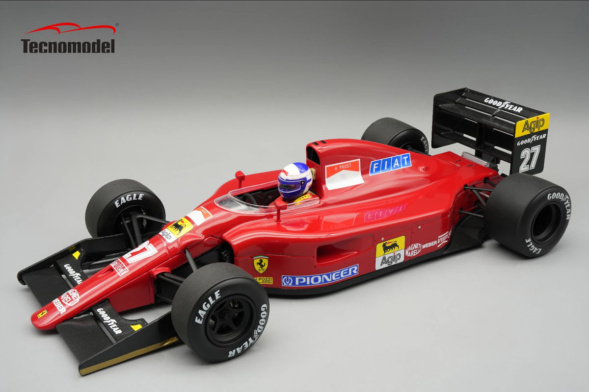 予約商品 ** Tecno Model TMD18-335B 1/18 Ferrari 642 F1 Monaco GP