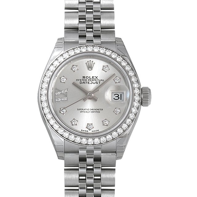 279384RBR ROLEX（ロレックス） デイトジャスト28 ベゼルダイヤ