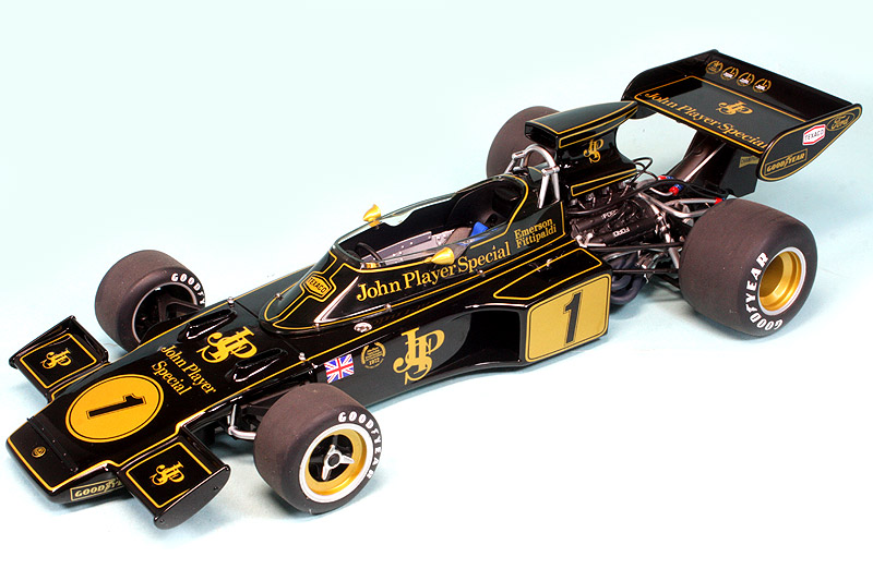 オートアート 1/18 ロータス 72E 1973 E.フィッティパルディ デカール