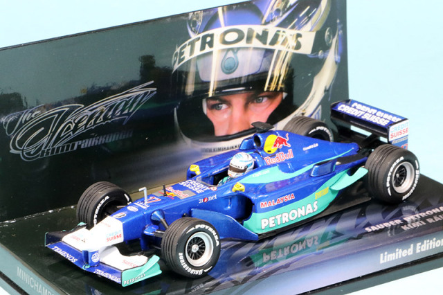 特注ミニチャンプス 1/43 レッドブル ザウバー ペトロナス C20 2001 K