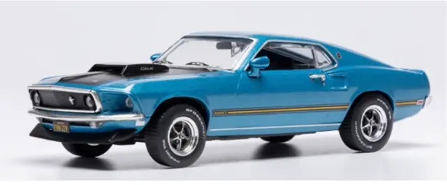 予約] イクソ 1/43 フォード マスタング マッハ1 1969 メタリック