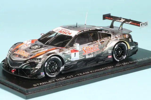 スパーク 1/43 スタンレイ ホンダ NSX-GT 富士テスト 2022 No.100