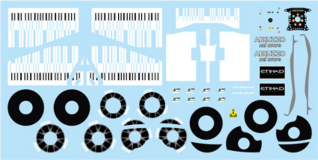 エッフェアルテフィーチェ 1/20 フェラーリ F60 追加デカール (タミヤ