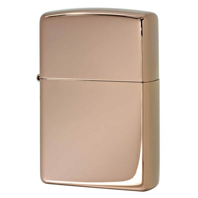 Zippo ジッポー 無地 ローズゴールド 鏡面 ポリッシュ High Polish