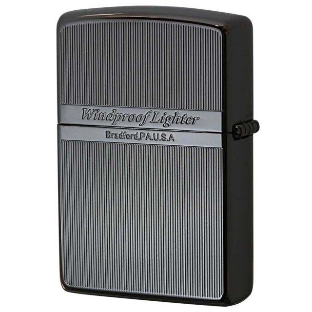 Zippo ジッポー ウッド 木目 木 ネオブラック 両面加工 Wood Series