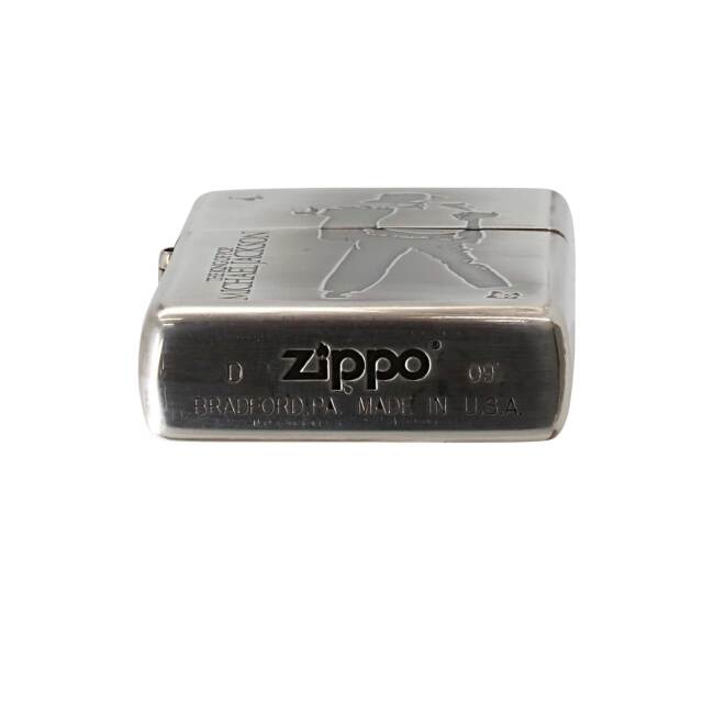 絶版/ヴィンテージ Zippo ジッポー 中古 2009年製造マイケルジャクソン