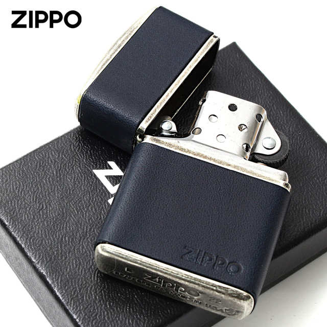Zippo ジッポー アーマー 革巻き 牛革 ジッポ ロゴ クラッシック