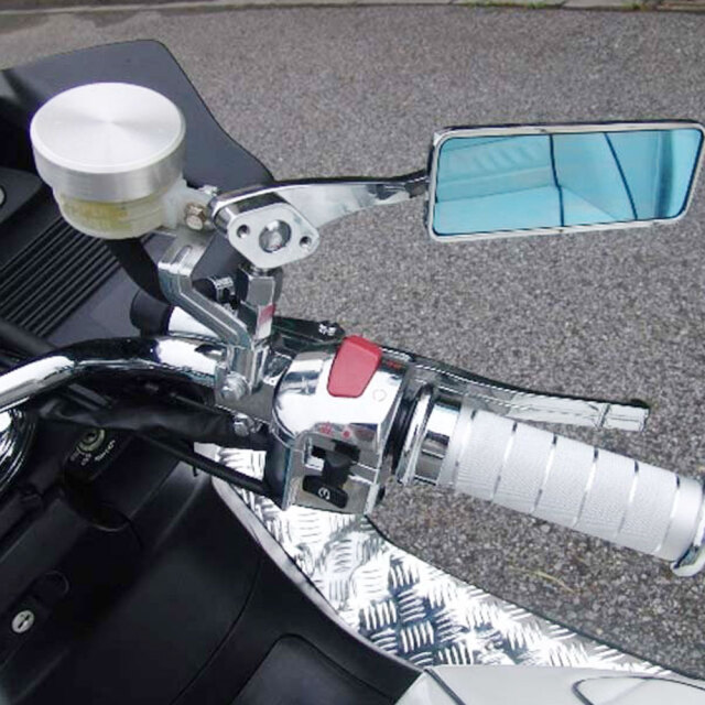 マジェスティ250/C用(SG03J) メッキスイッチボックスカバー ヤマハ