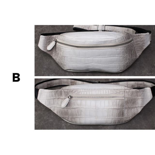 ヒマラヤクロコダイル ボディバッグ スリング ショルダーバッグ 斜め