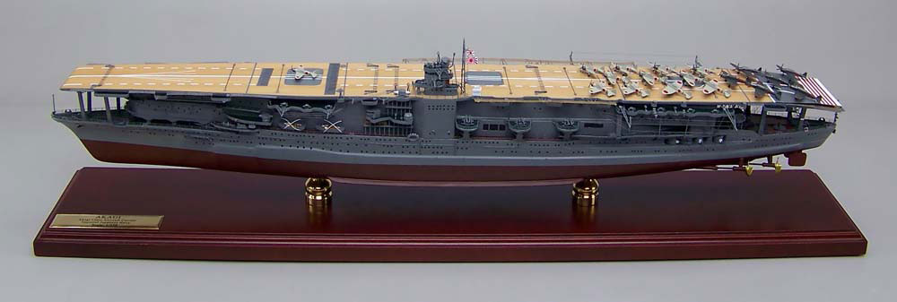 1/144航空母艦・赤城 精密模型完成品