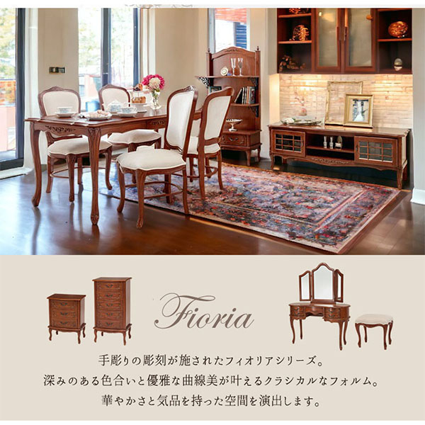 アンティーク調 ドレッサー（本体のみ）｜Y-KAGU(輸入家具屋さん.com)