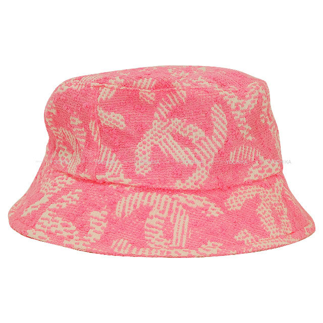 CHANEL シャネル ハット 帽子 バケット ココマーク ロゴ ツイード #M