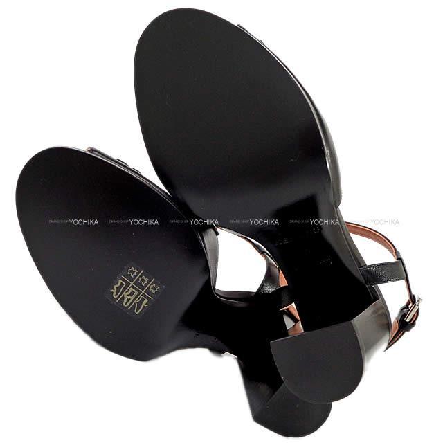 HERMES エルメス レディース H金具 フリンジ ヒールストラップ