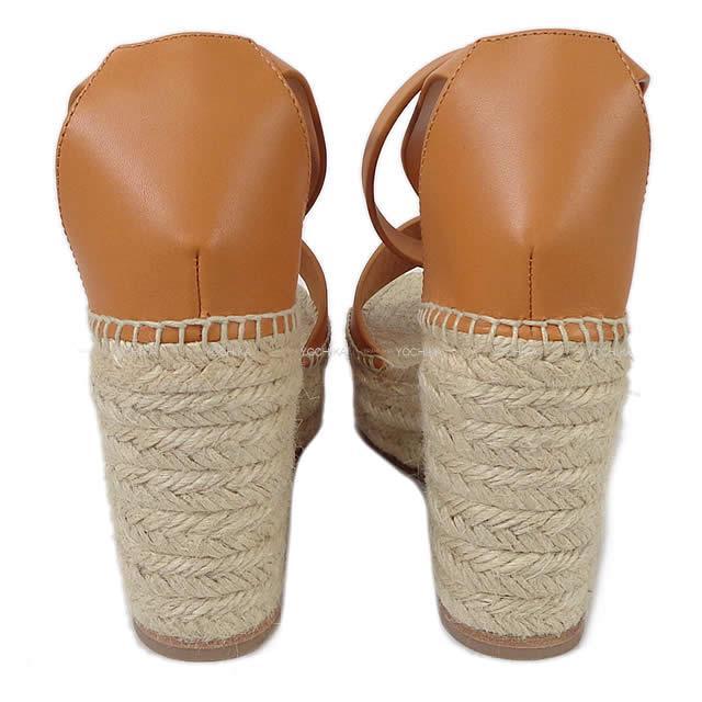 HERMES エルメス レディース エスパドリーユ ウェッジソール サンダル