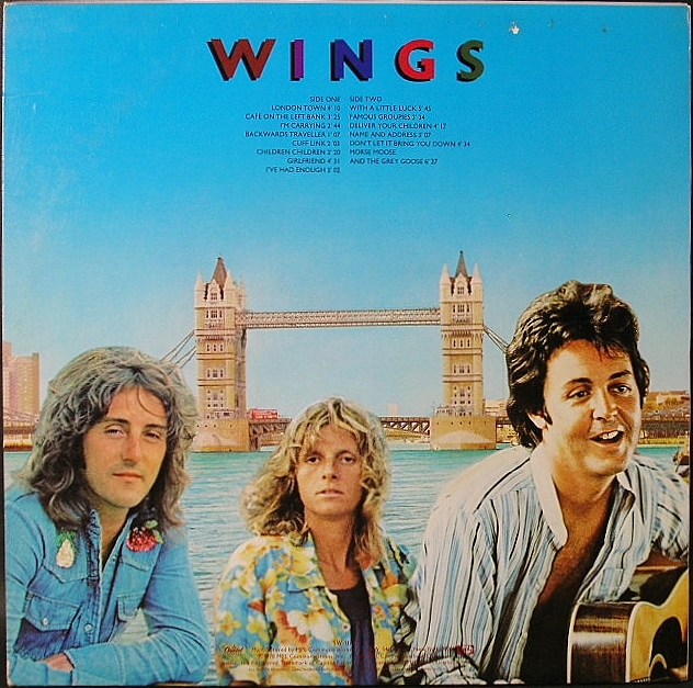 いn585y48 WINGS☆LONDON TOWN ポール・マッカートニー楽譜 いn585y48