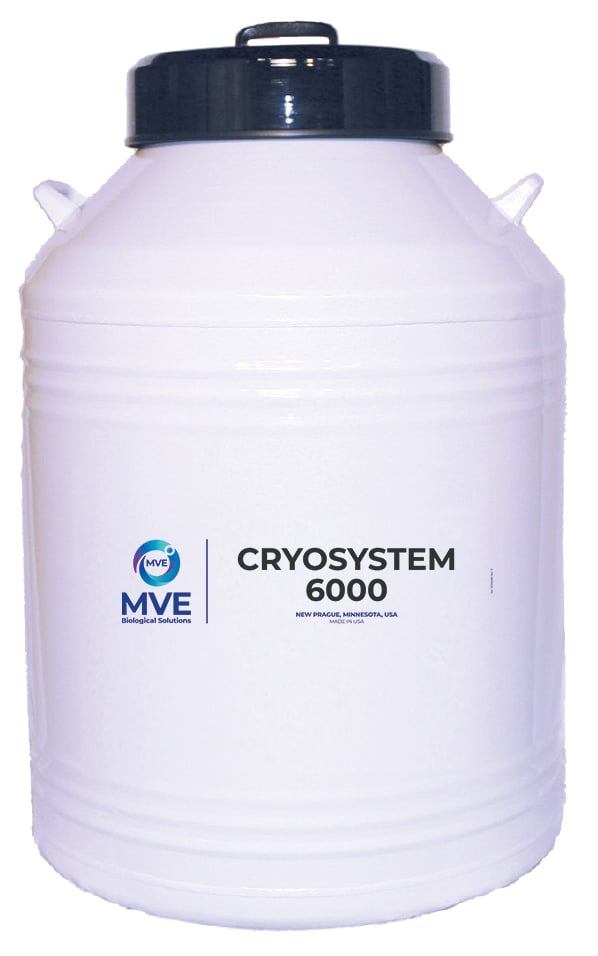 MVE CryoSystem 6000 Cryogenic LN2 Sample Storage System