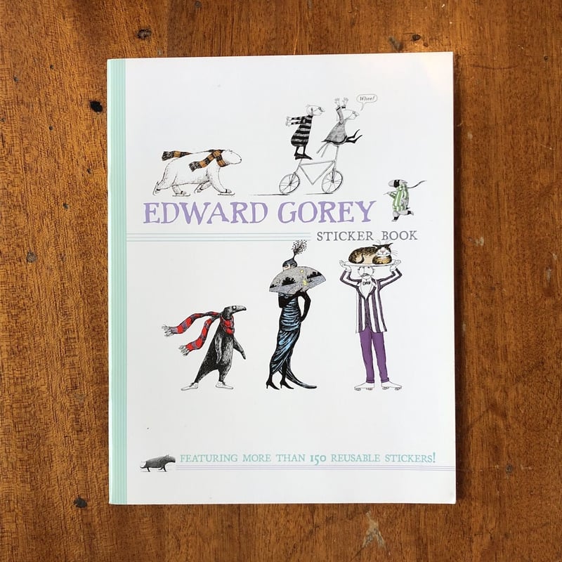 EDWARD GOREY STICKER BOOK」Edward Gorey（エドワード・ゴ