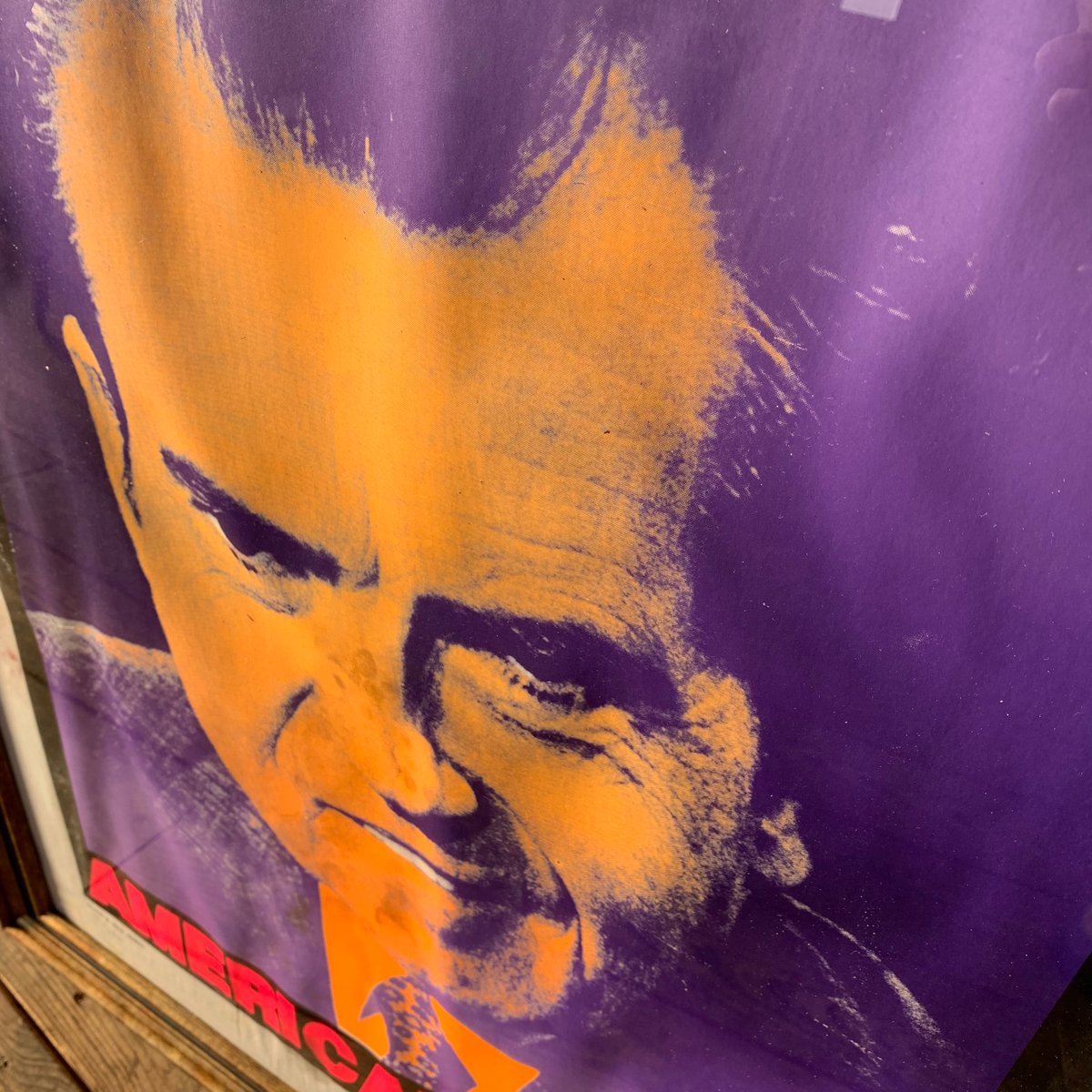 kozik 1996 NIXON ニクソン コジック シルクスクリーンポスター vintage