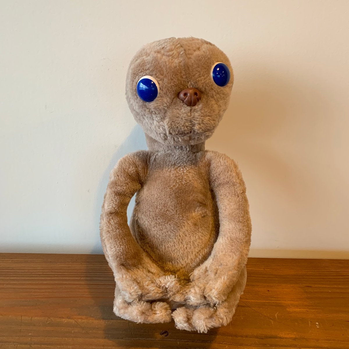 E.T. ぬいぐるみ① blue eye 1982年 青目 初期 ヴィンテージ KAMAR