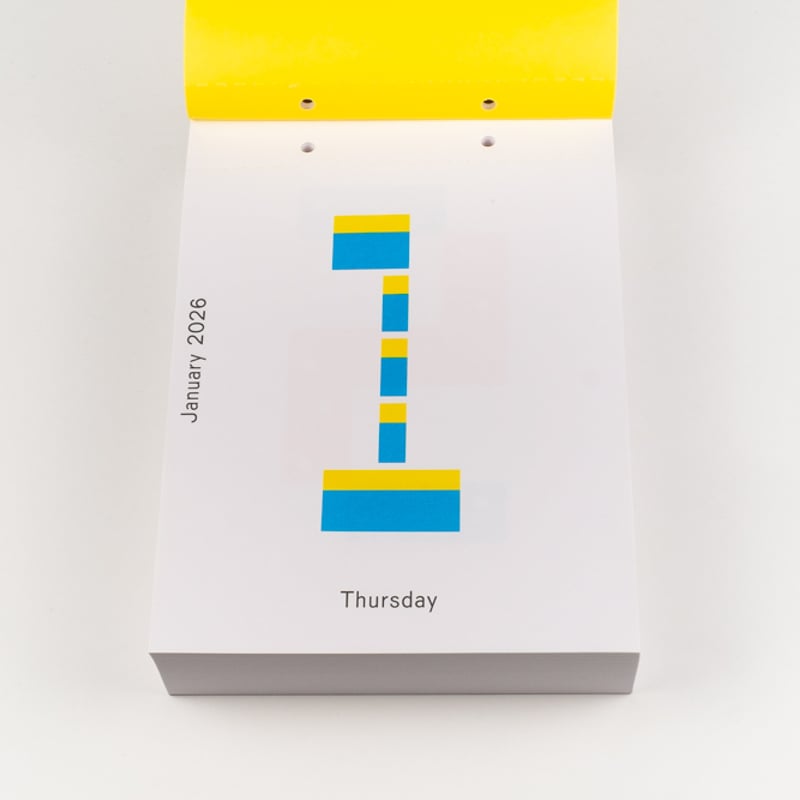 Karel Martens - Calendar 2026 / Every day is a