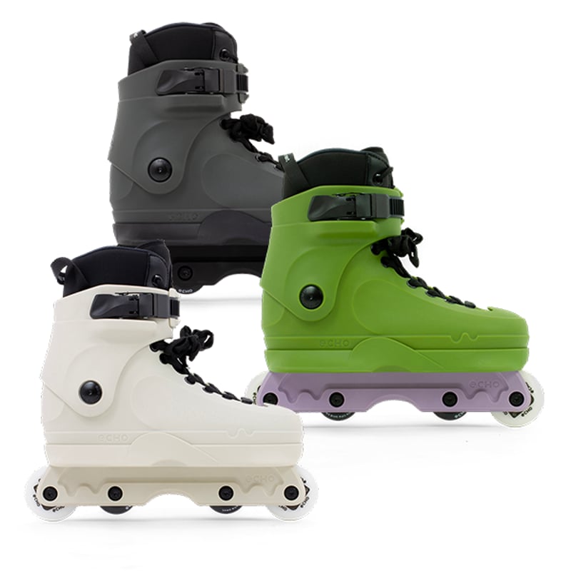 ECHO VERVE AGGRESSIVE SKATES フルセットアップ アンチセッティング