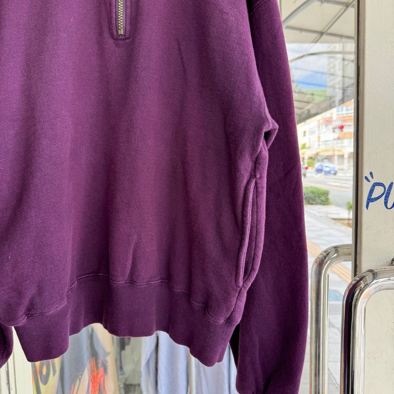 USA製 L.L.Bean × RUSSELL ハーフジップスウェット | CUSTOM FEVER