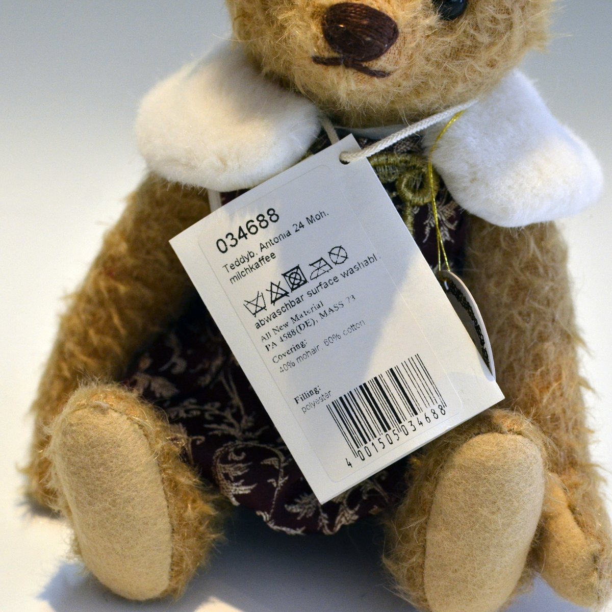 世界限定1500体】シュタイフ アントニア テディベア 2013年 シュタイフ