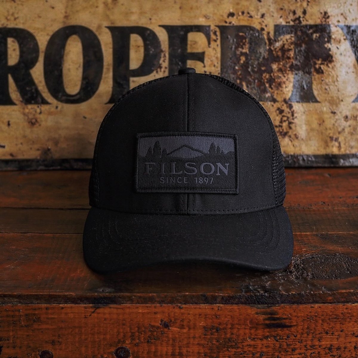 FILSON／LOGGER MESH CAP -Black- | CALIFORNIA HA
