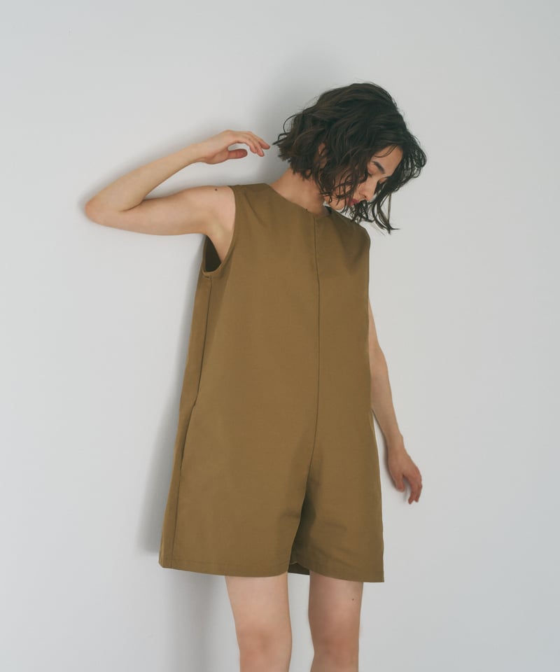 swim-13001 オールインワン ラッシュガード モカ ブラック | L a v i s