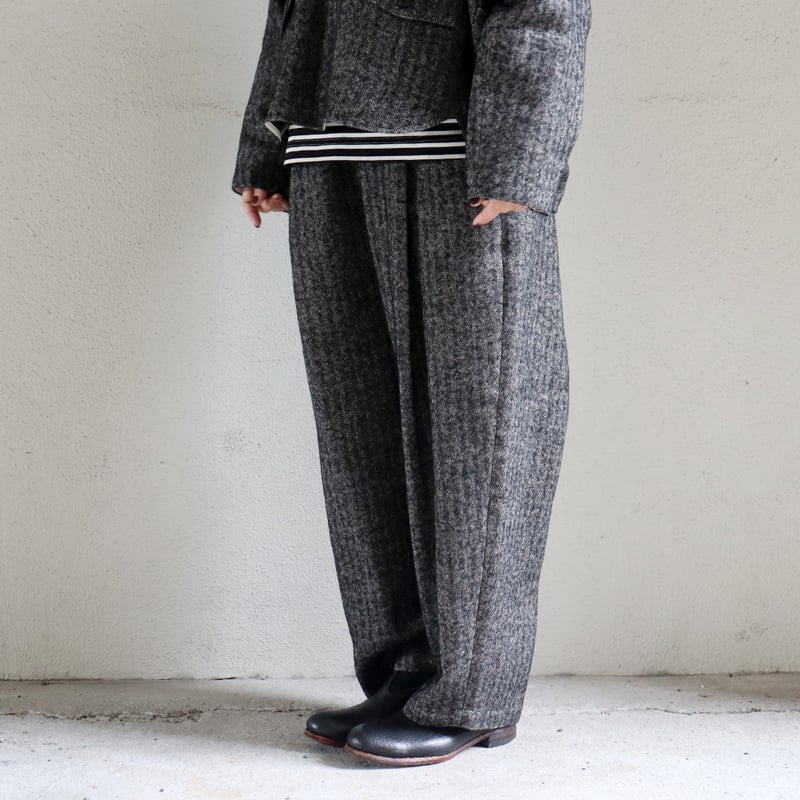 atelier naruse アトリエナルセ シェットランドウールリネンタック