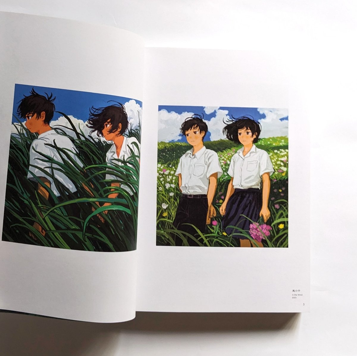 みなはむ作品集『風の中』（みなはむ）＊サイン入り | nowaki