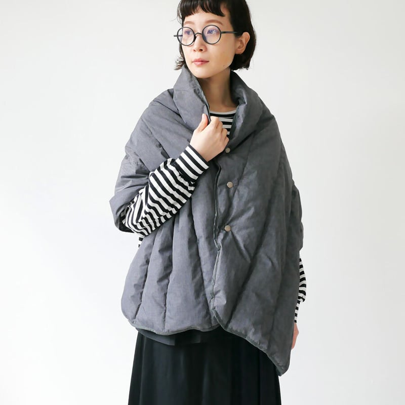 The Loft Labo｜ロフトラボ｜ リバーシブルオーバーダウンケープ｜KONG