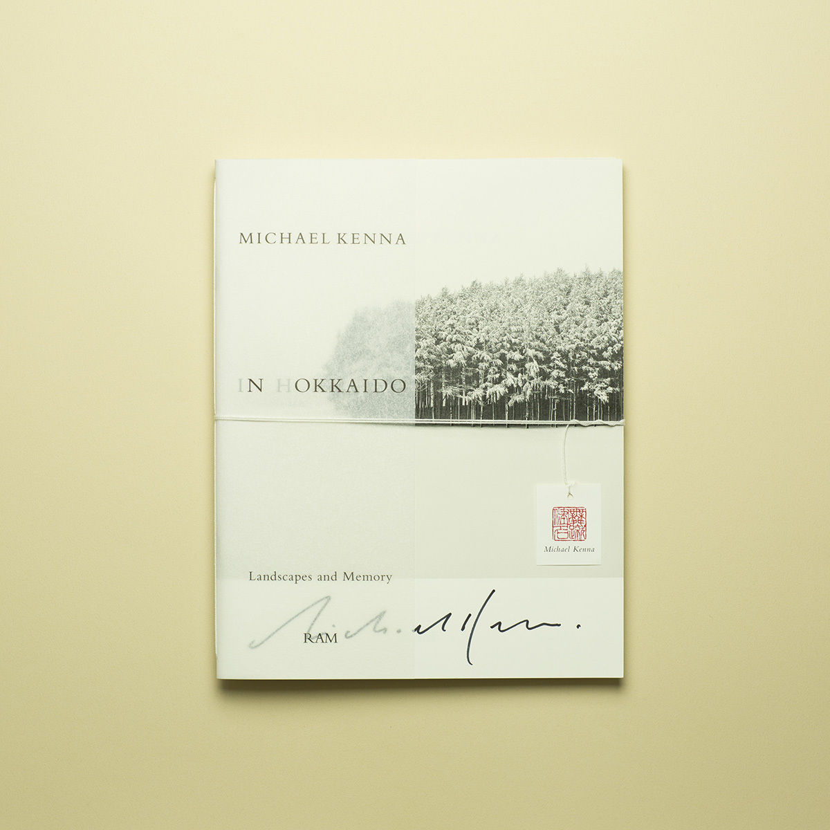 IN HOKKAIDO 】 Michael Kenna 初版 サイン本 コレクターズアイテ