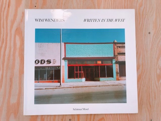 WIM WENDERS WRITTEN IN THE WEST | BOOKNERD