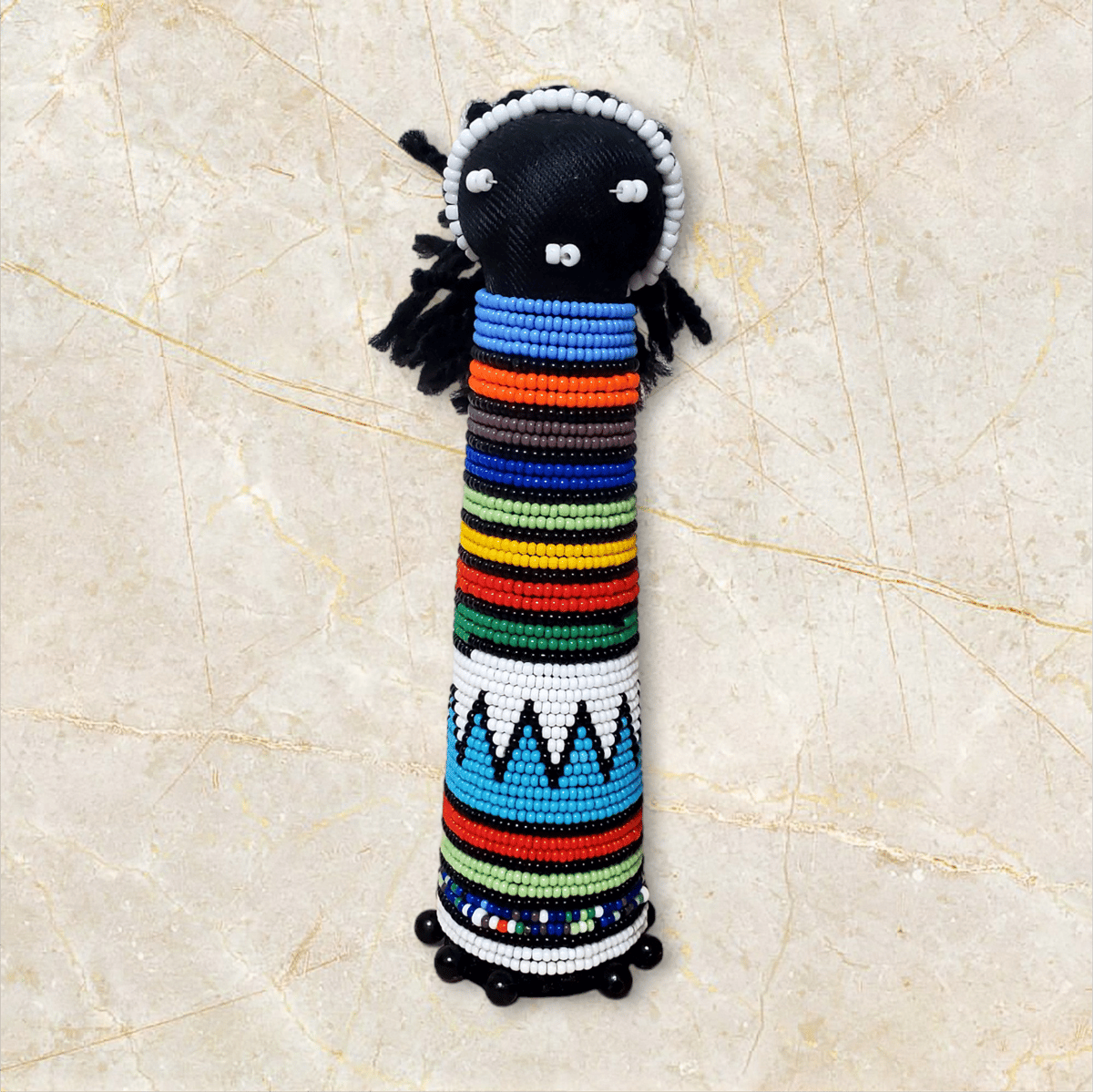 ンデベレ人形 102 ☆南アフリカで使用済☆ | マデリーフ