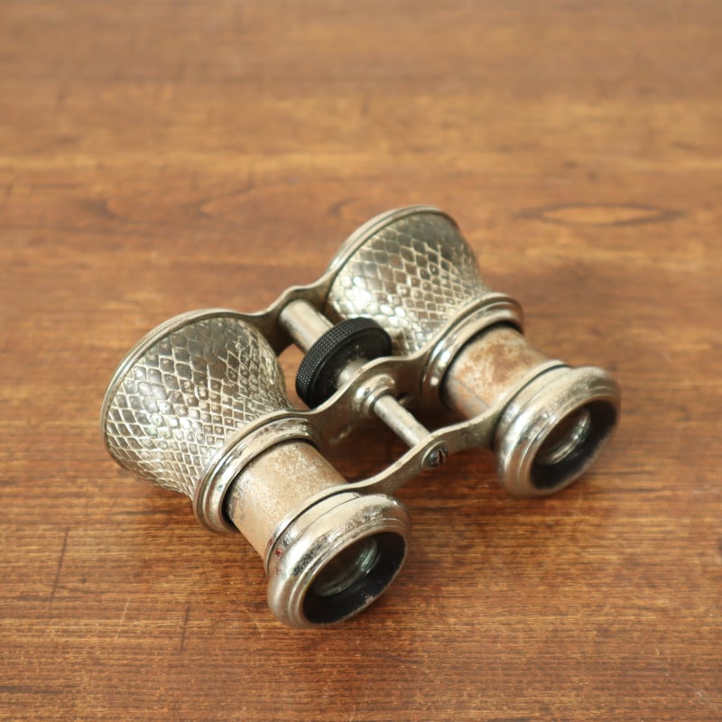 アンティーク 双眼鏡 レザーケース付き | 古道具 イエノコモノ