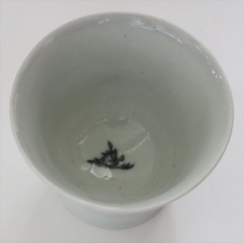 S-14 古伊万里 KOIMARI 染付人参文 広東形 蕎麦猪口 | imarimaru