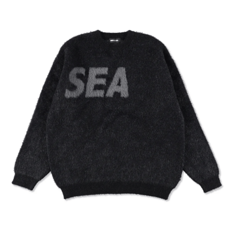 WIND AND SEA / Shaggy BIGSEA Knit Sweater | KNO
