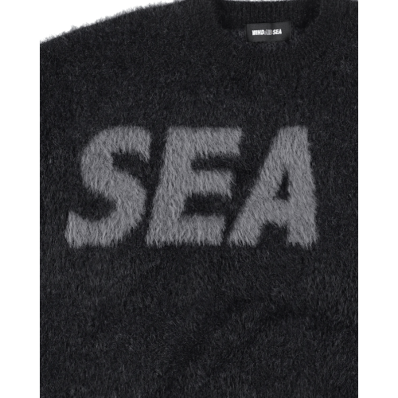 WIND AND SEA / Shaggy BIGSEA Knit Sweater | KNO