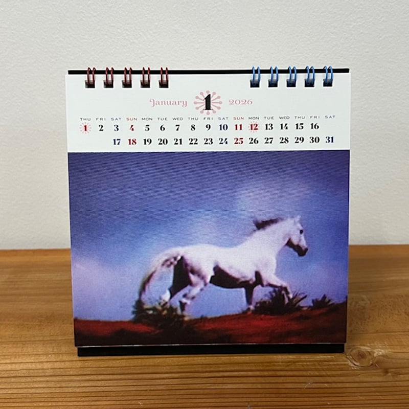 安齋肇画伯デザイン2026壁掛けカレンダー、Filamk2026卓上カレンダー