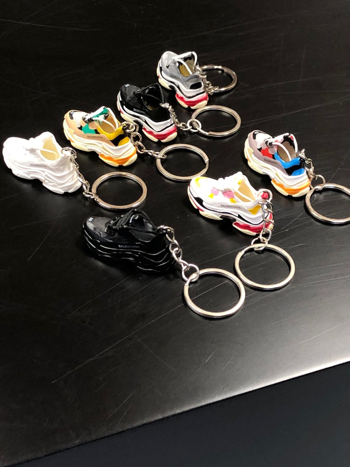 Balenciaga バレンシアガ スニーカー キーホルダー 7種セット 箱無し