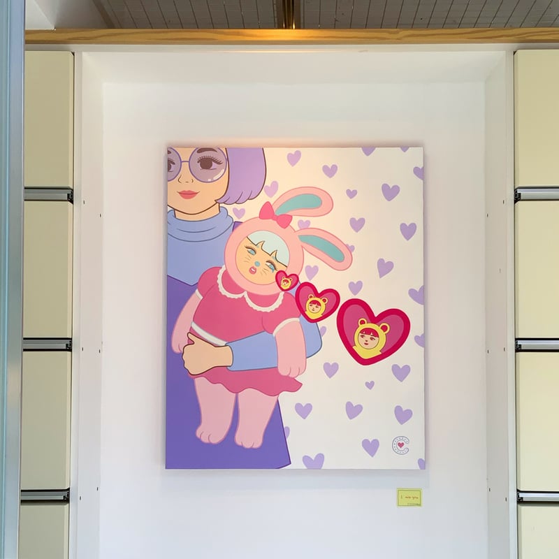 竹井千佳「I miss you」/ 原画 chika takei | SPACE YUI on