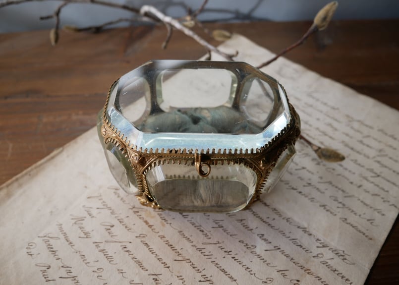 8．アンティークジュエリーボックス フランスアンティーク | mamantique