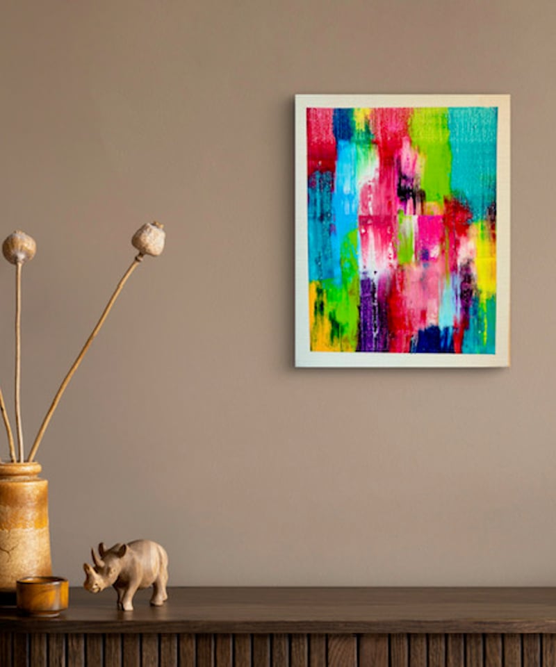 抽象 油絵 F3 | nuancebeans