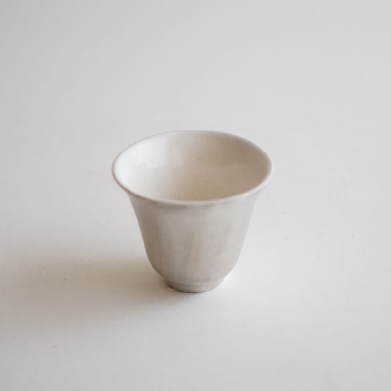 安藤雅信】外白銀彩黄磁細茶杯 | ギャルリ百草 online store